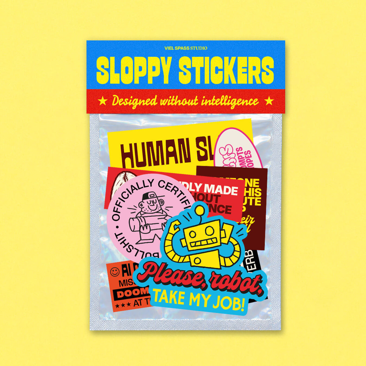 Sloppy Stickerset – Viel Spass Studio ***PREORDER***