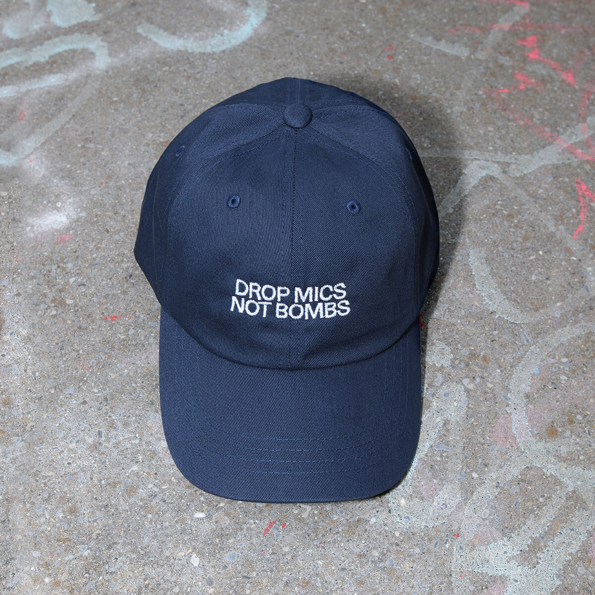 "Drop Mics Not Bombs" Cap – Viel Spass Studio