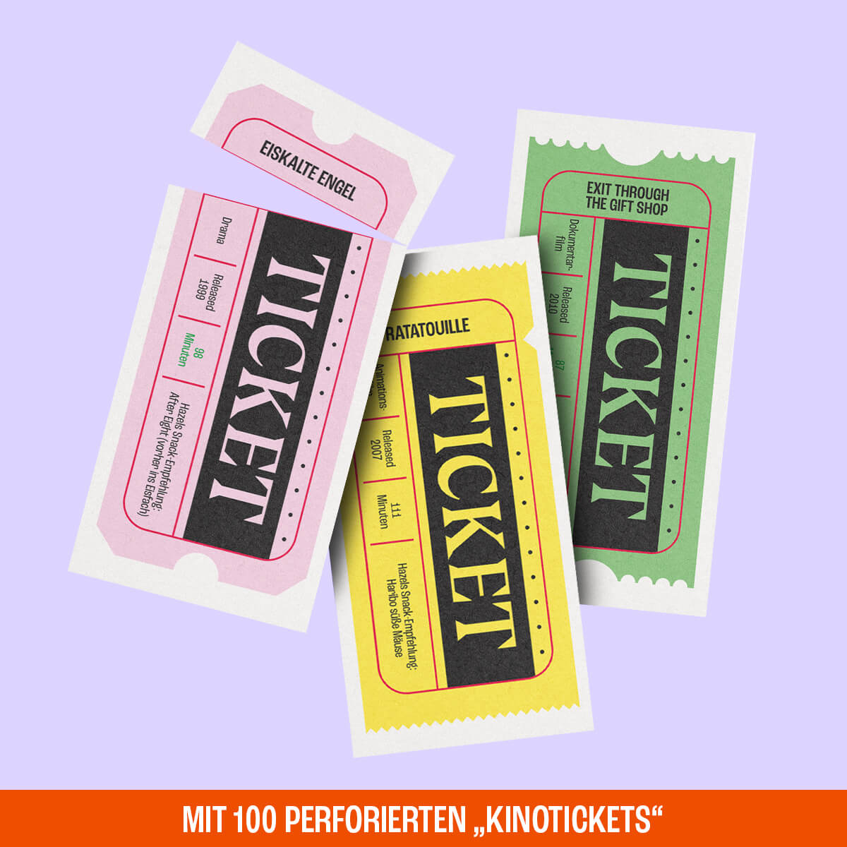 "FINEST MOVIES" Box | Hazel Brugger × Viel Spass Studio