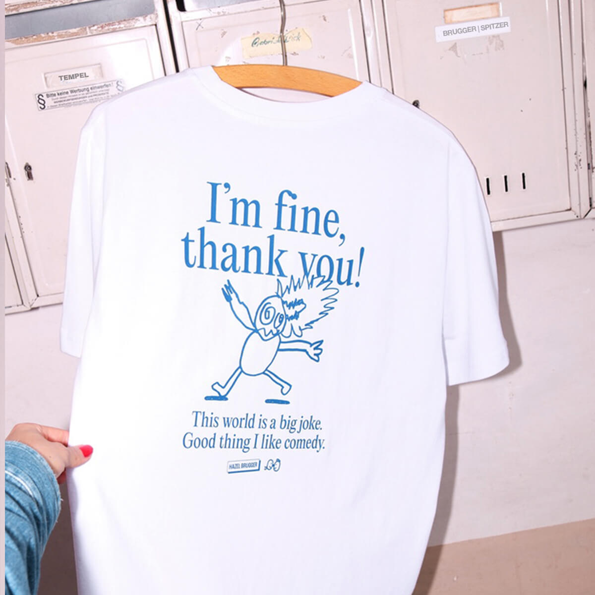 "I‘m fine, thank you" T-Shirt (oversized) – Viel Spass Studio