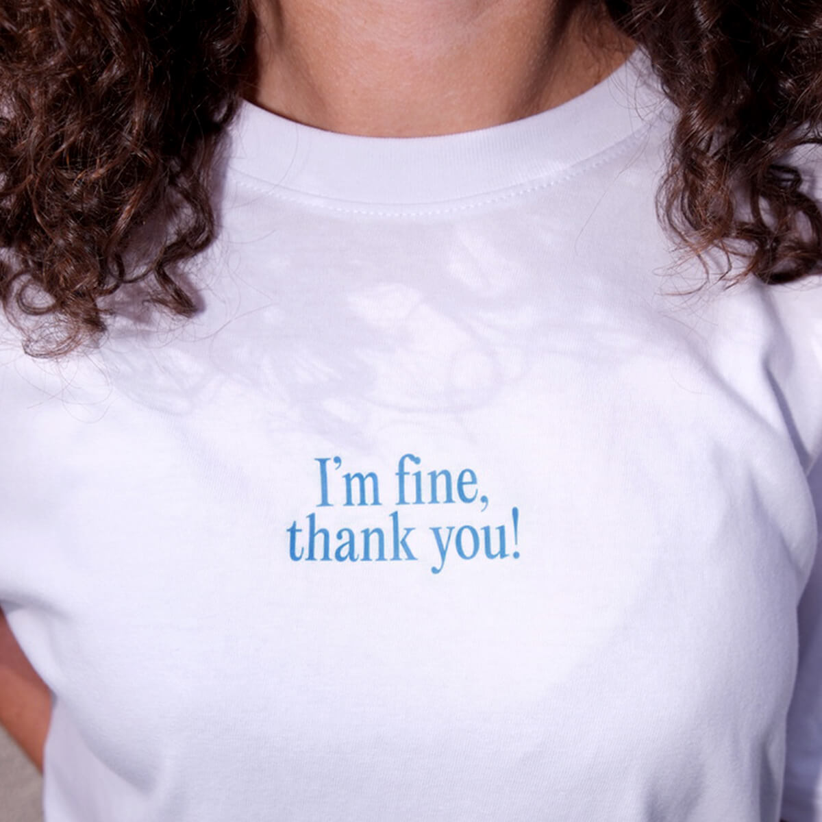 "I‘m fine, thank you" T-Shirt (oversized) – Viel Spass Studio