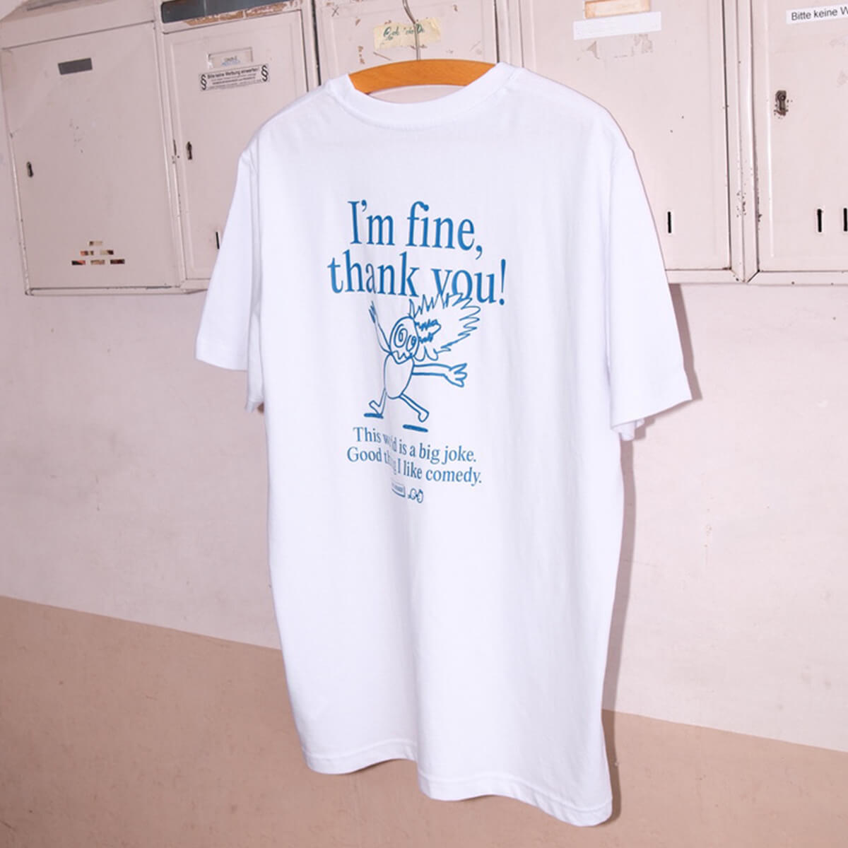 "I‘m fine, thank you" T-Shirt (oversized) – Viel Spass Studio