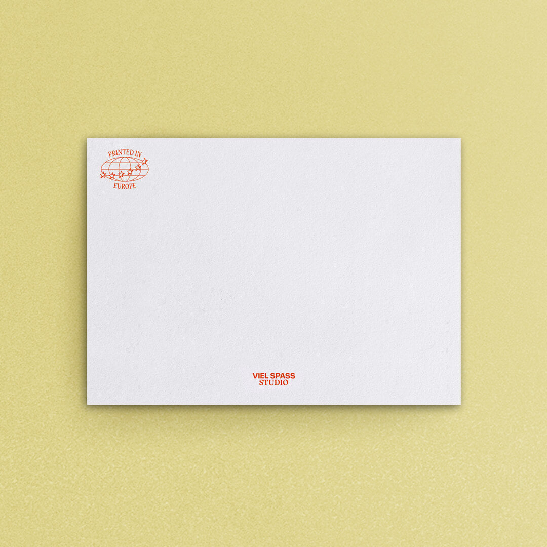 Mutti ist kaputti Postkarte, Din A6 – Viel Spass Studio