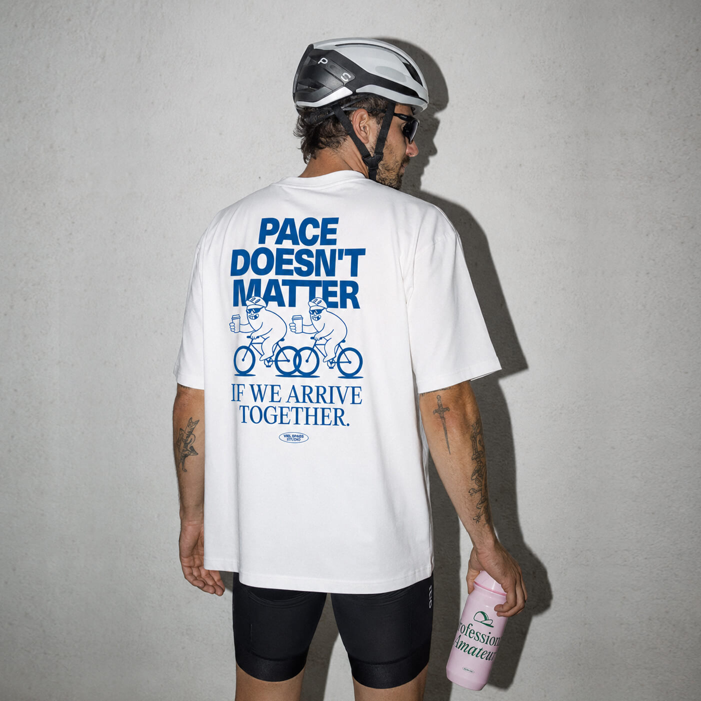 "Pace doesn't matter" T-Shirt (oversized) – Viel Spass Studio ***PREORDER***
