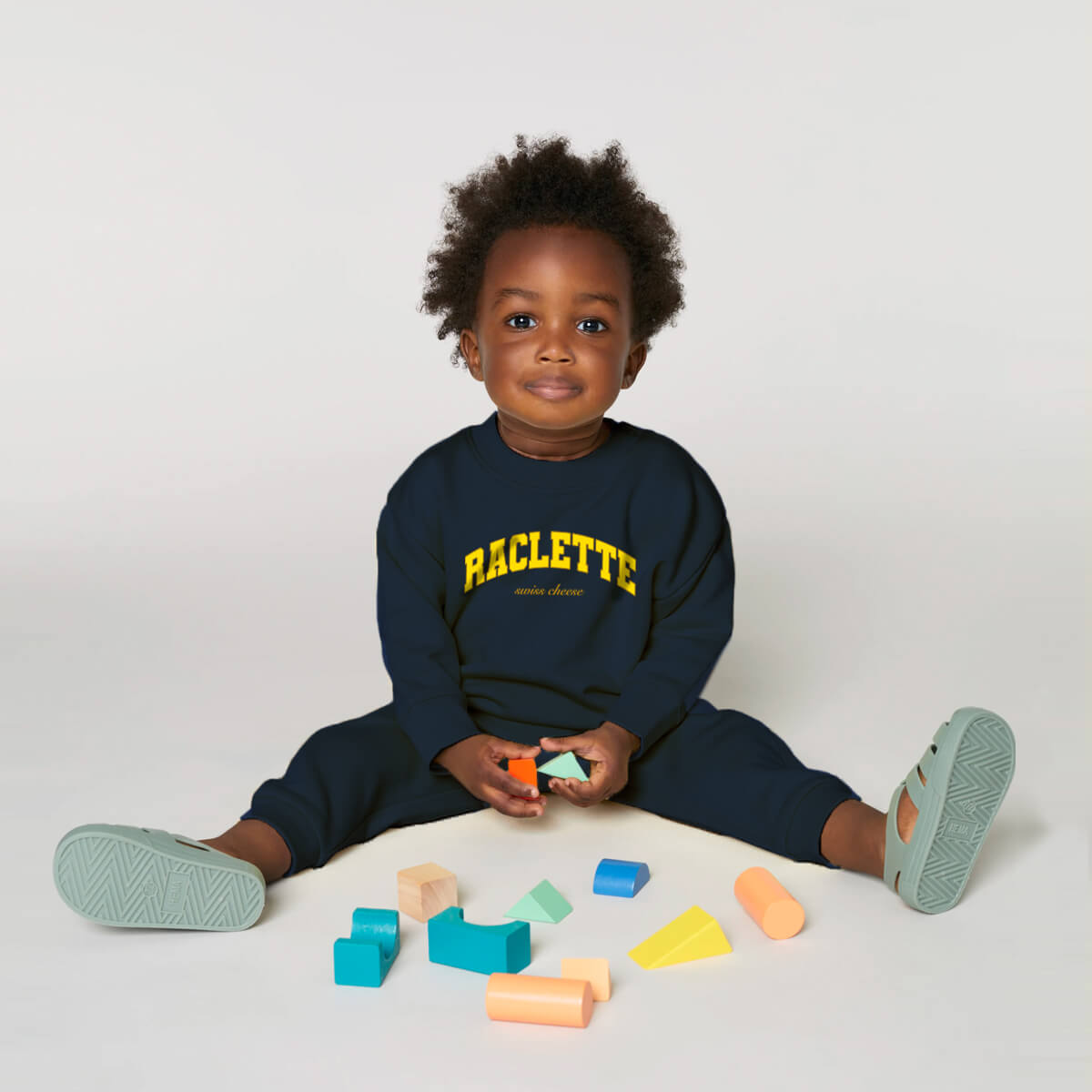 Raclette Pullover (Kids), dunkelblau – studio ciao