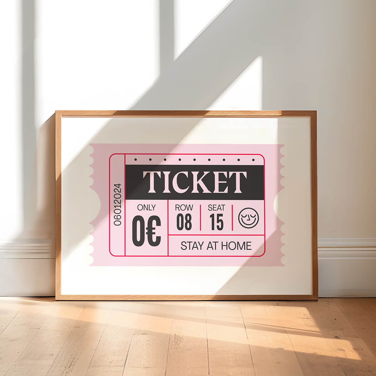 "Ticket to Paradise" Plakat, A3 – studio ciao