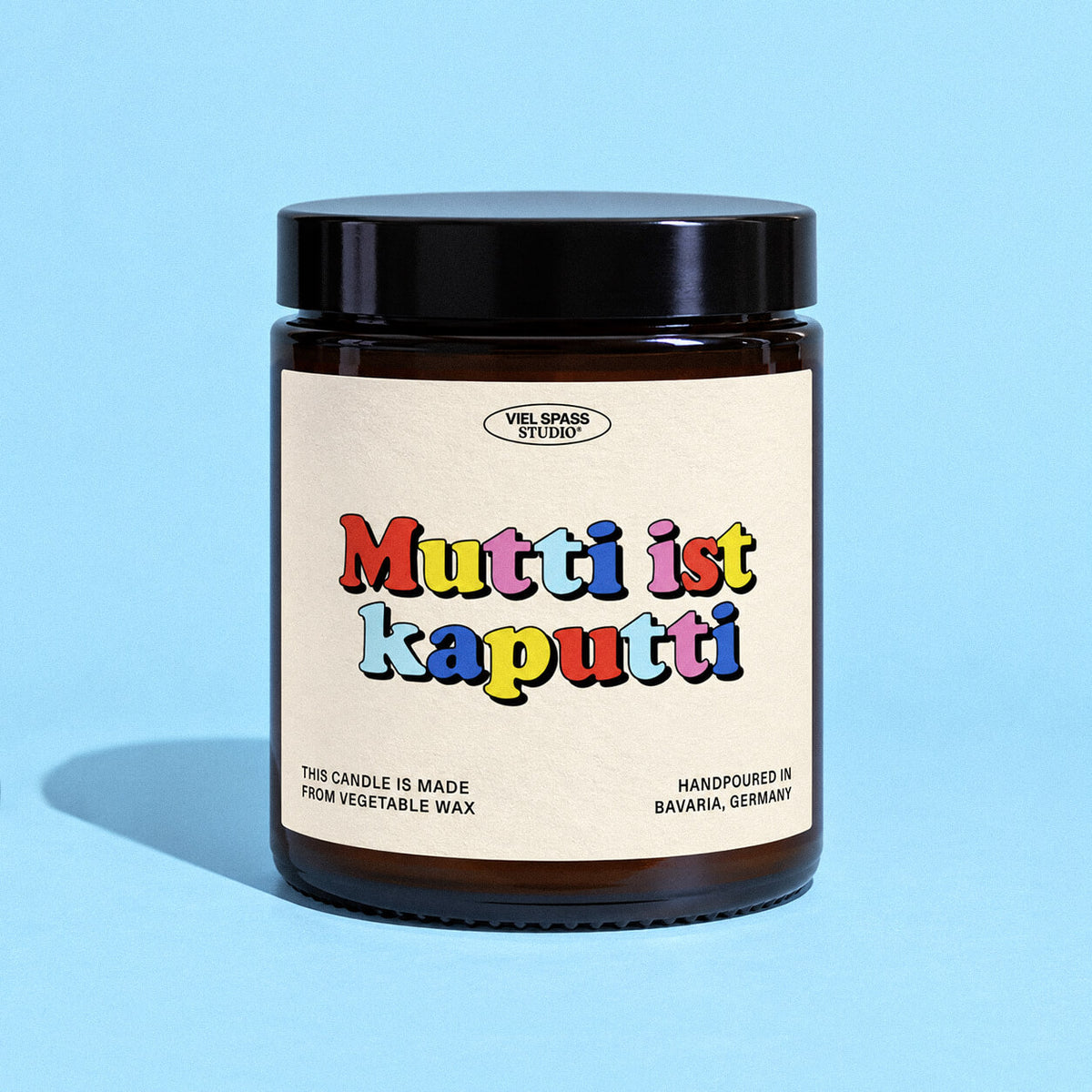 Mutti ist kaputti Duftkerze – Viel Spass Studio