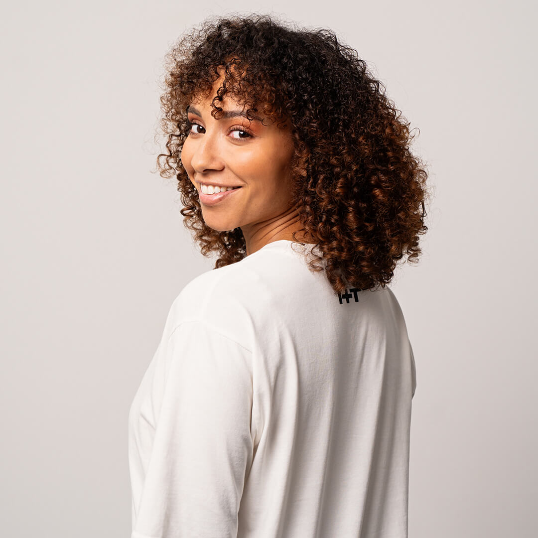 "Mutti ist kaputti" Shirt (oversized), weiss – Viel Spass Studio