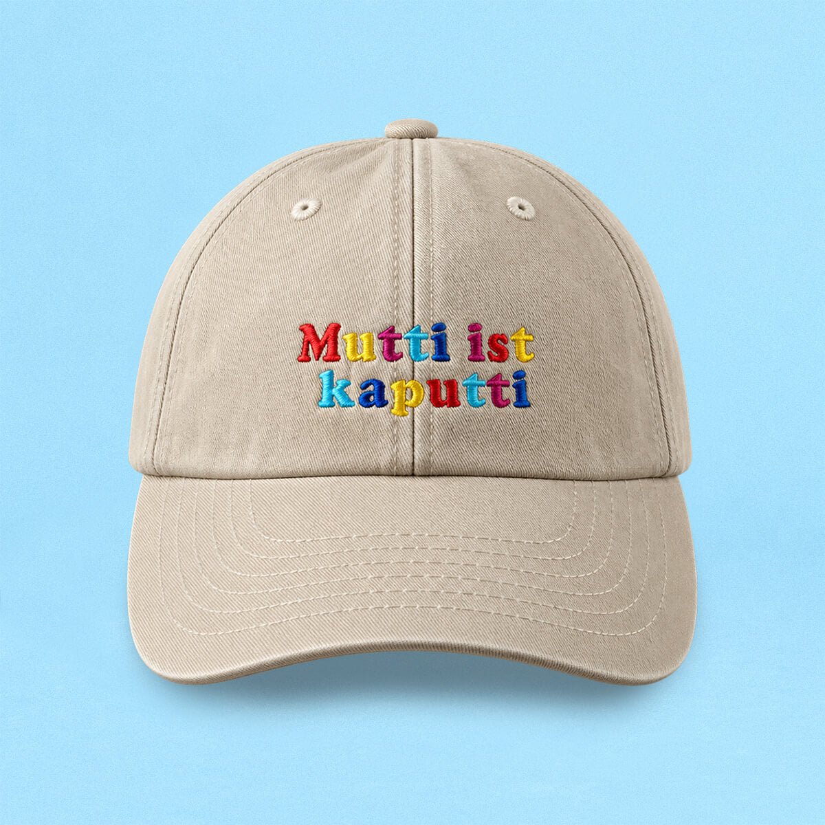"Mutti ist kaputti" Cap – Viel Spass Studio