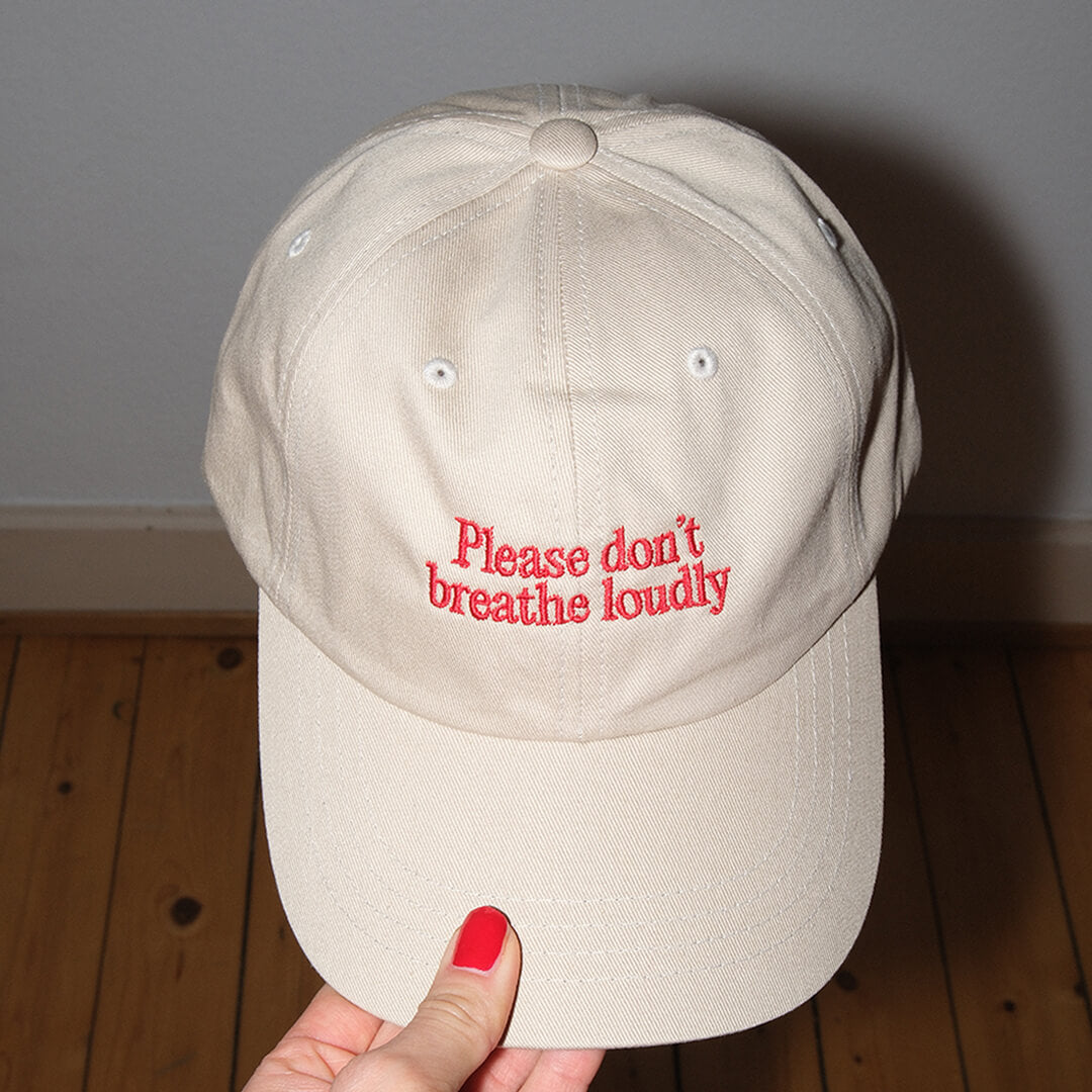 Please don‘t breathe loudly Cap – studio ciao