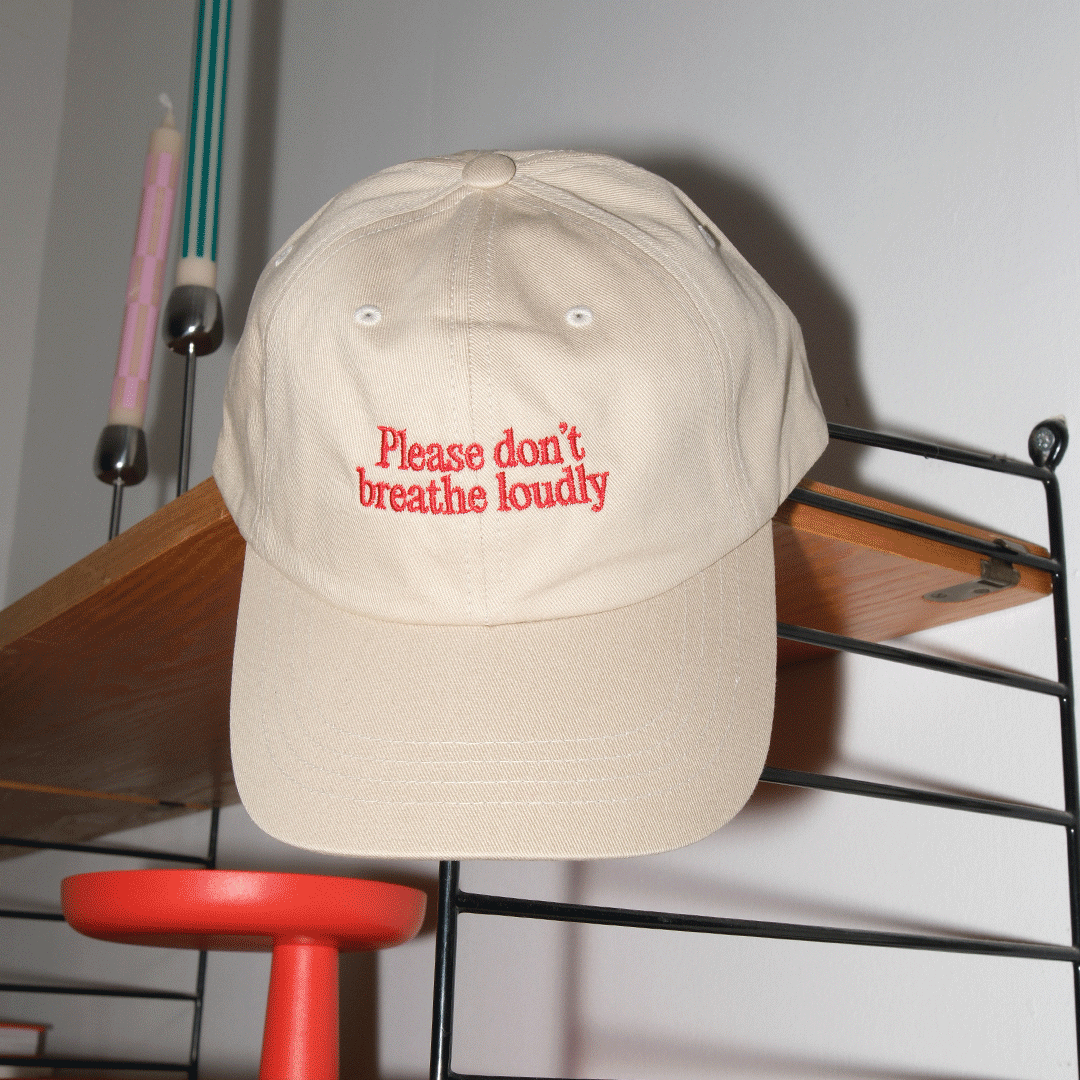 Please don‘t breathe loudly Cap – studio ciao