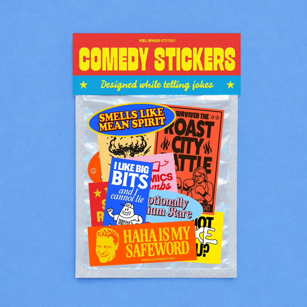 Comedy Stickerset – Viel Spass Studio