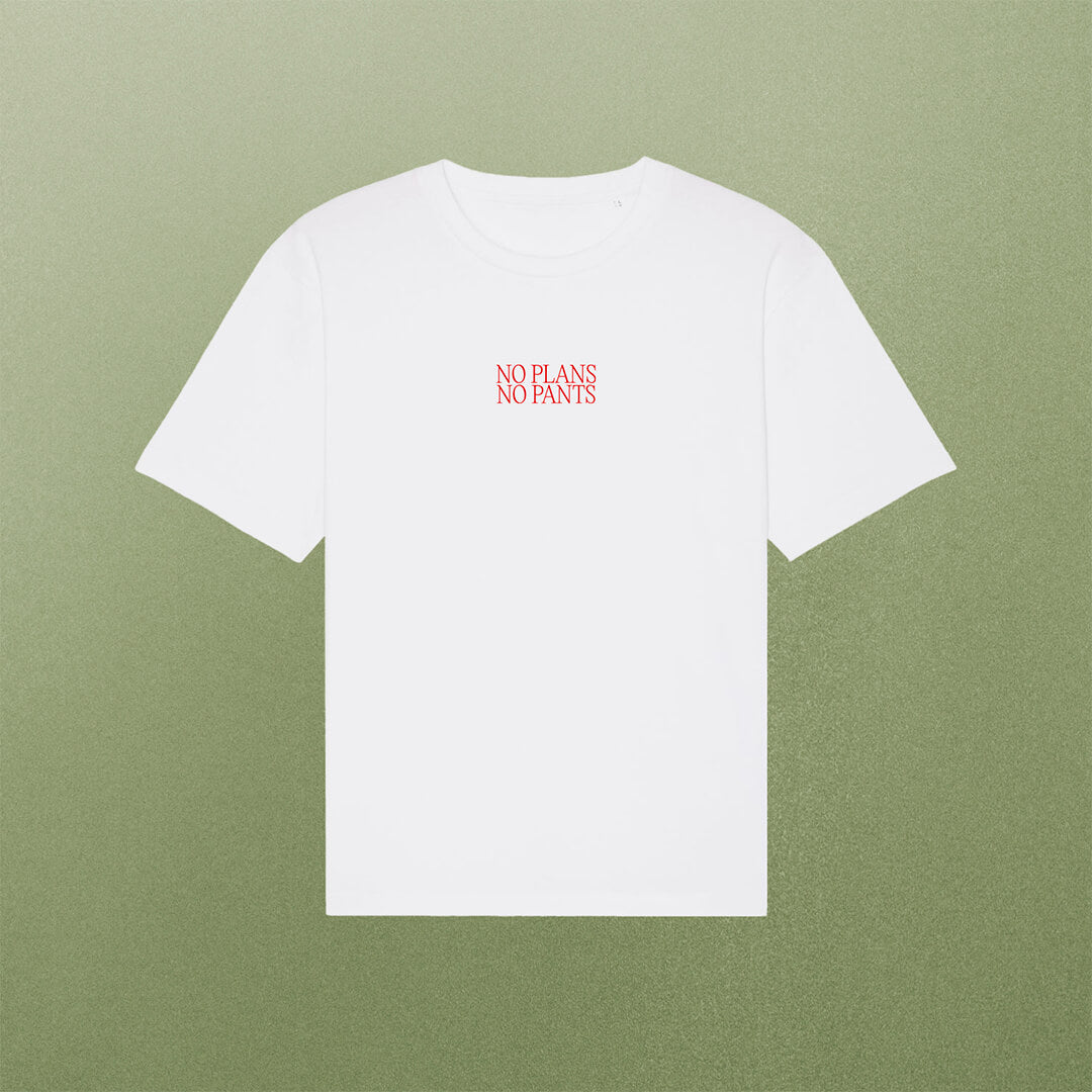 "No Plans No Pants" T-Shirt (Oversized) – studio ciao