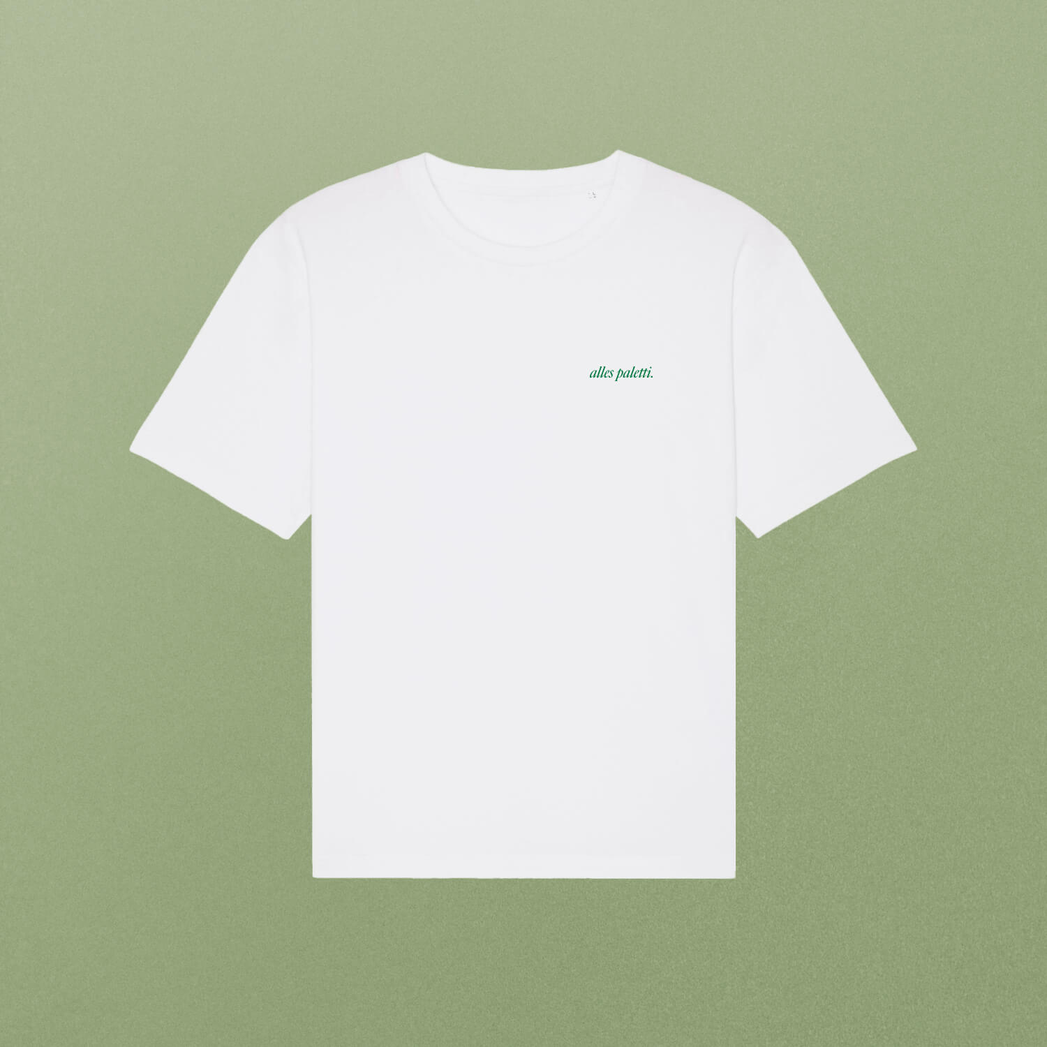 "Bauch voll Spaghetti, alles paletti" T-Shirt (Oversized) – studio ciao
