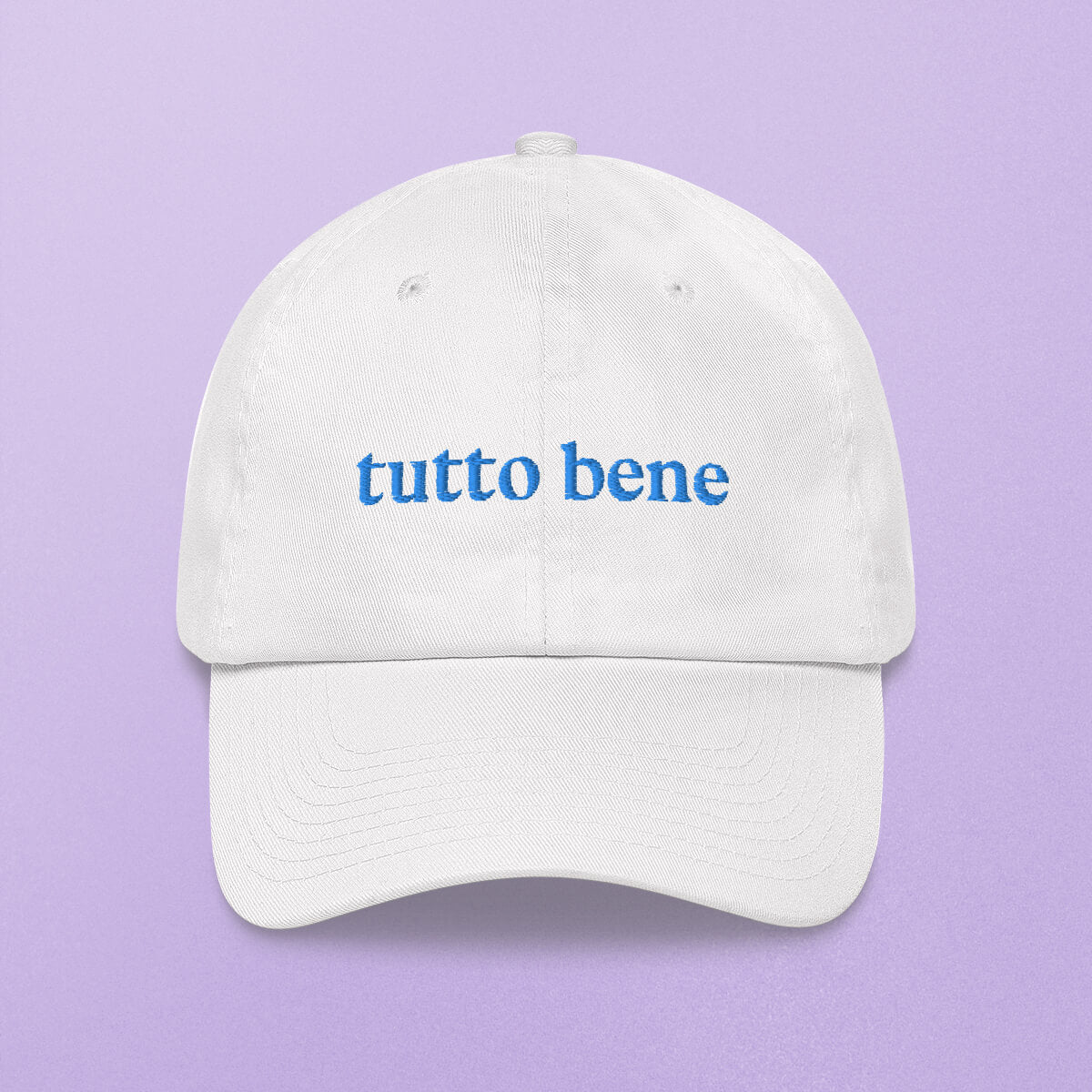 tutto bene Cap, weiss – studio ciao